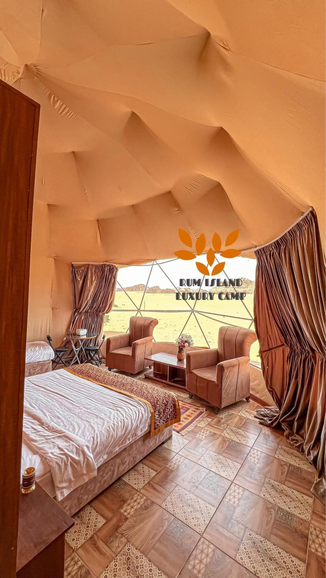 Rum Island Luxury Camp & Bubbles Hotel Wadi Rum Ngoại thất bức ảnh